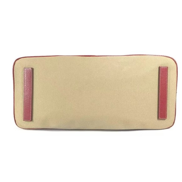 PRADA BN0081 Bicolor triangle logo plate Shoulder Bag Hand Bag Tote Bag - Picture 3 of 16